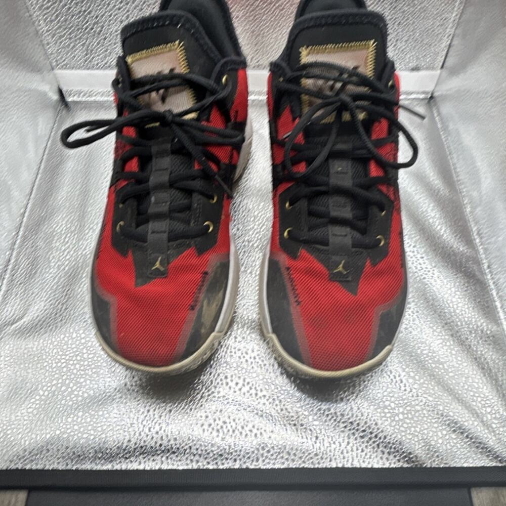 Nike Air Jordan Why Not Zer0.4 Red Black White Size 11.5 Russell Westbrook Shoes